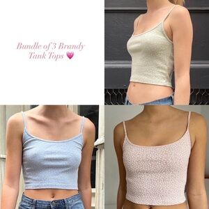 Brandy Melville Tank Tops- Green, Blue, Pink